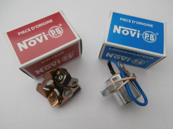 Ensemble rupteur novi et condensateur novi pour motobecane AV7 / AV10.